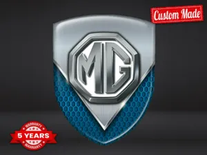 MG Logotipos Silicona Auto Estilo Estrella Personalizable